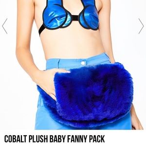 Dolls Plush Fanny Pack Hand Muffler